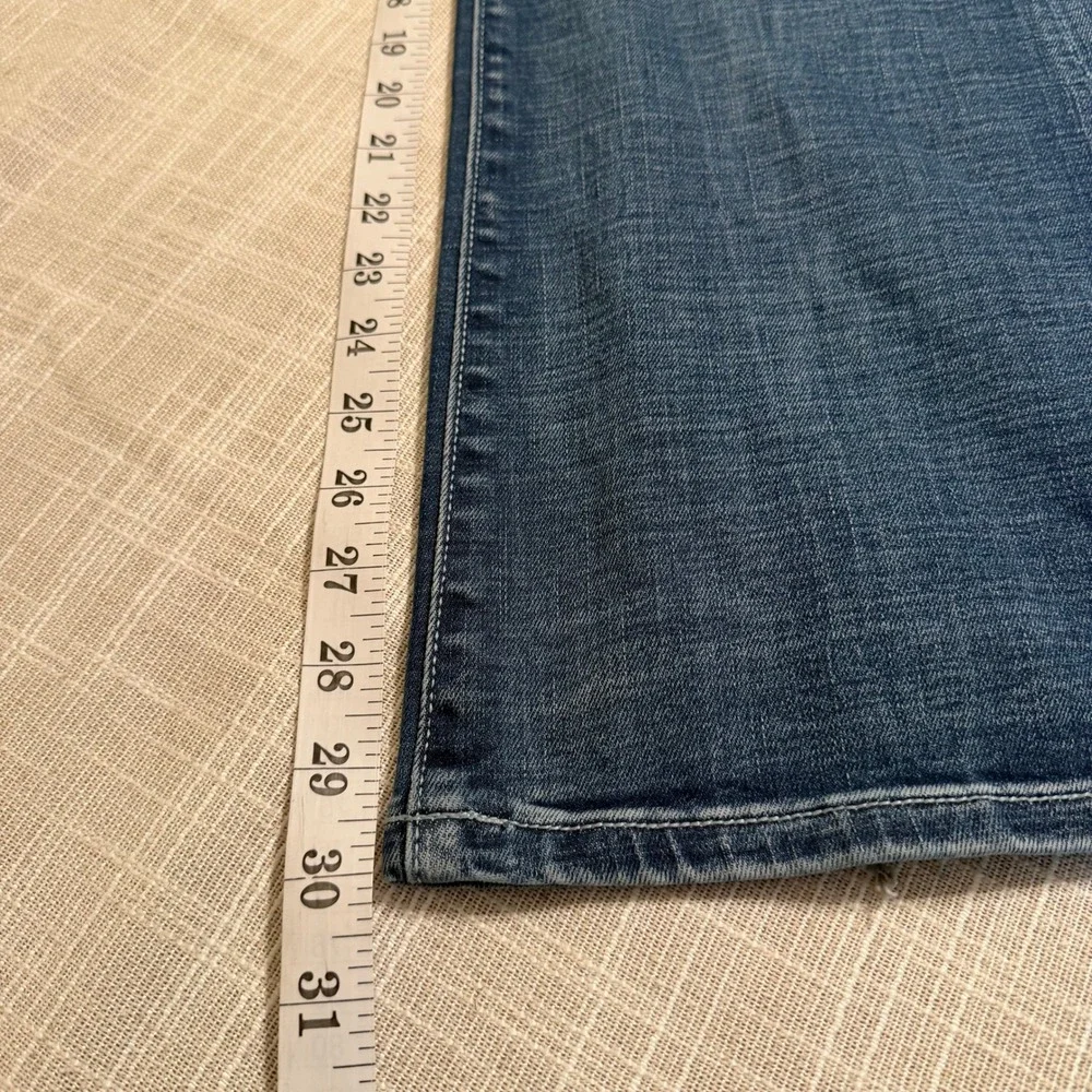 Buckle Black Fit No. 53 Bootcut Jeans Womens 27x30 Blue Medium Wash Low Rise